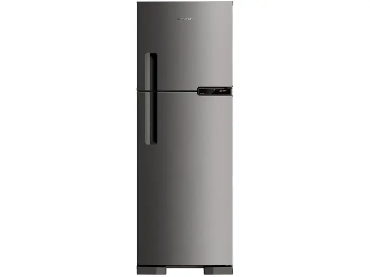 Geladeira Brastemp Frost Free Duplex 375L Inox com - Compartimento Extrafrio Fresh Zone BRM44HK