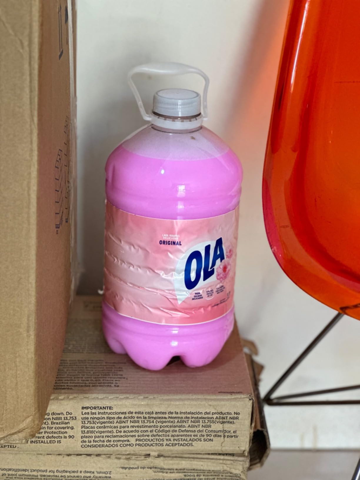 Sabão Líquido Ola Original para Roupas Finas e Delicadas 3,8l