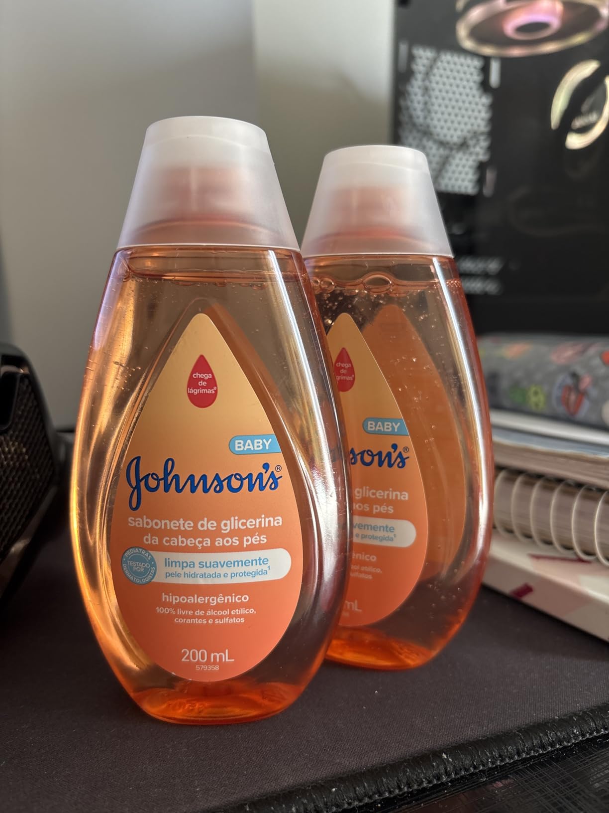 Johnson's Baby Sabonete Líquido Glicerina Da Cabeça Aos Pés, 200ml