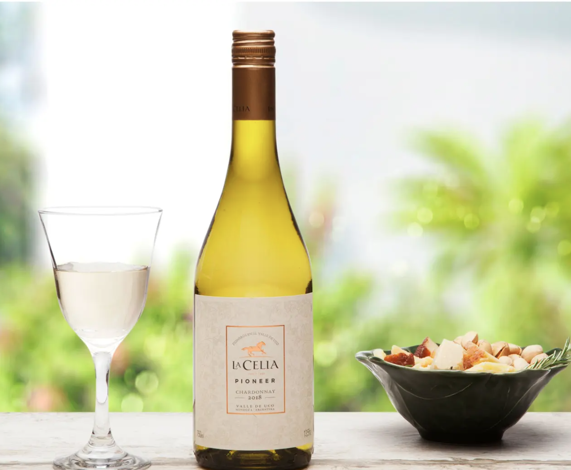 Vinho Branco Seco La Celia Pioneer Chardonnay - 750ml