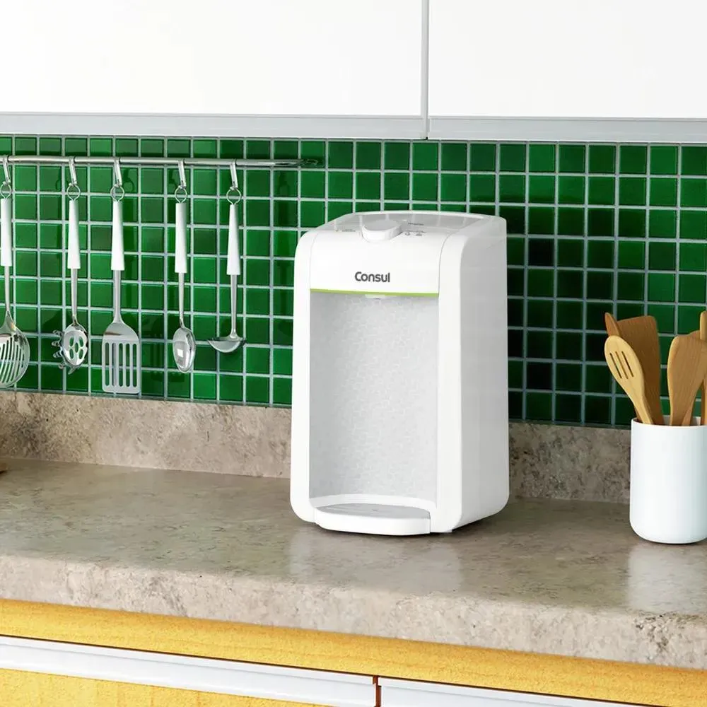 Purificador De Água Natural Compacto Com Filtragem Classe A Branco Cpc31abona Consul