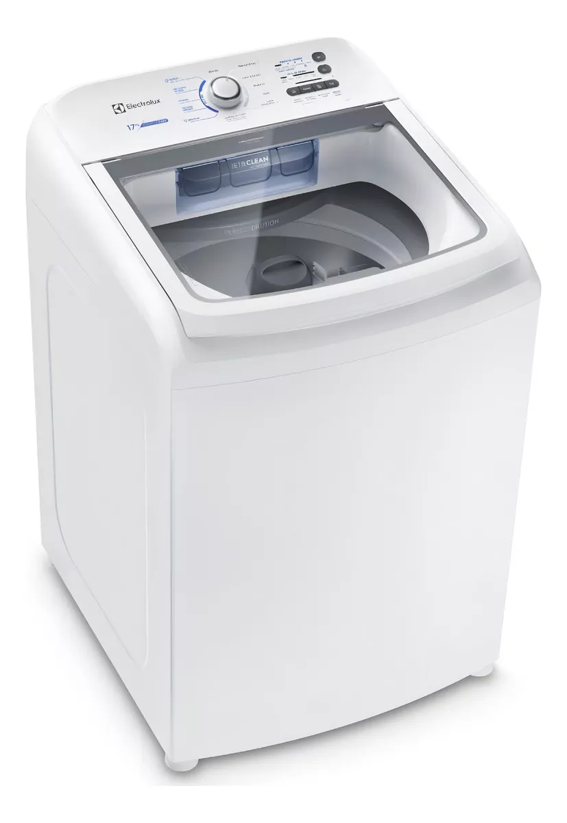 Máquina de Lavar 17kg Electrolux Essential Care com Cesto Inox, Jet&Clean e Ultra Filter LED17 127v