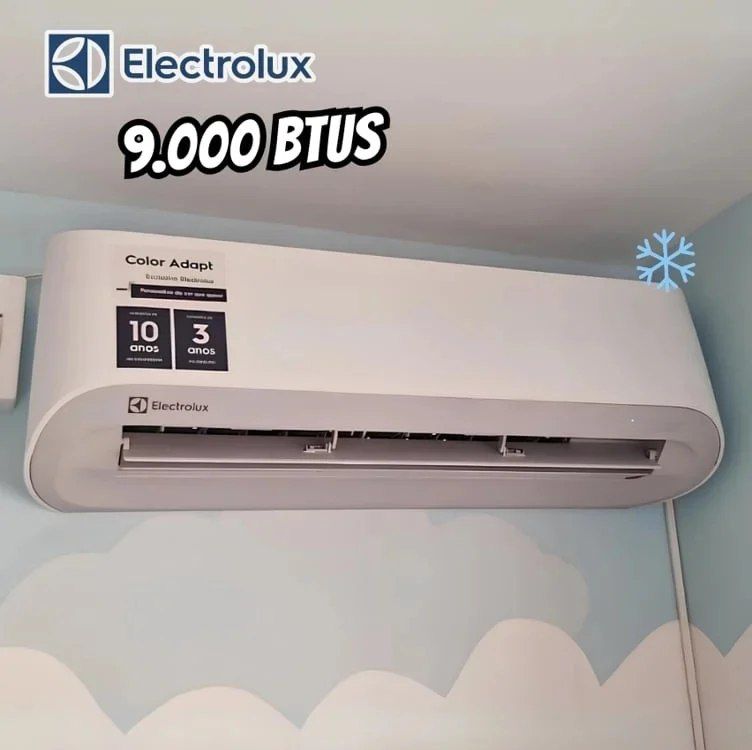 Ar-condicionado Electrolux Split Inverter 9.000 Btus Color Adapt Wi-Fi Só Frio Cor Branco 220V