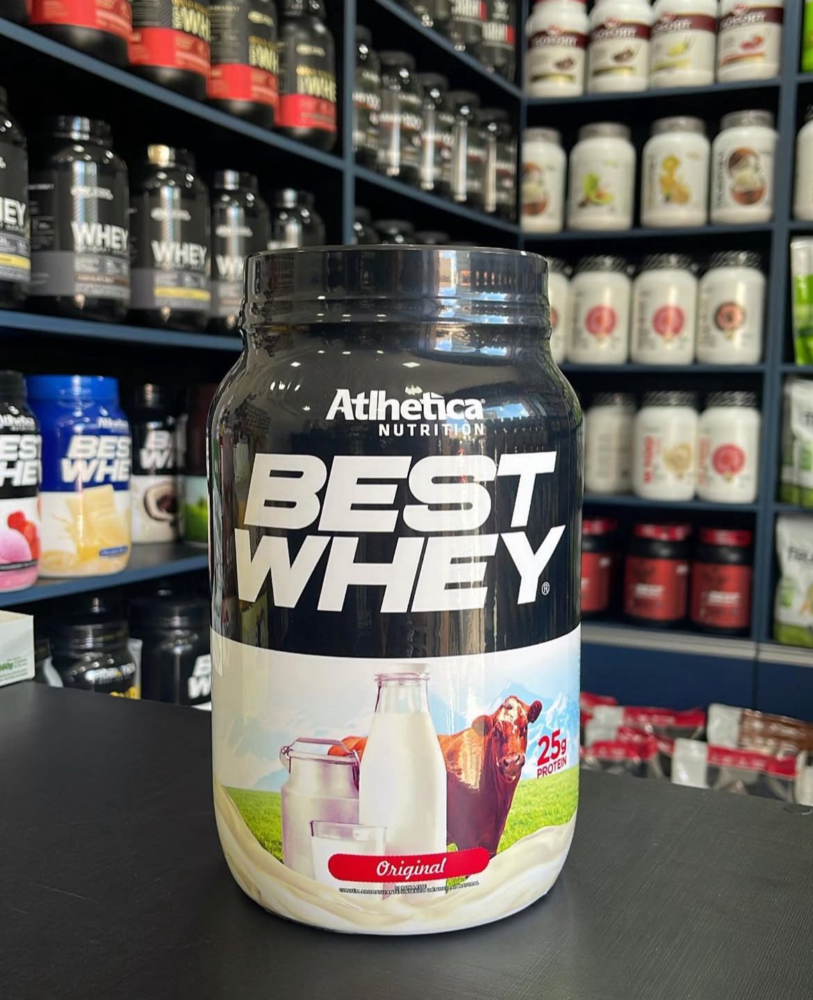 Atlhetica Nutrition Best Whey en pote sabor original 900g