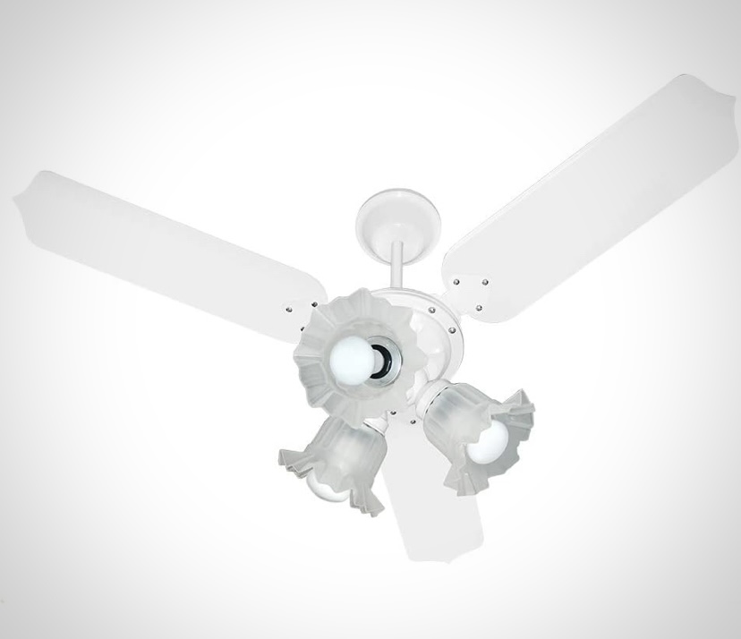 Ventilador Paris 220V 3P, Tron, Branco