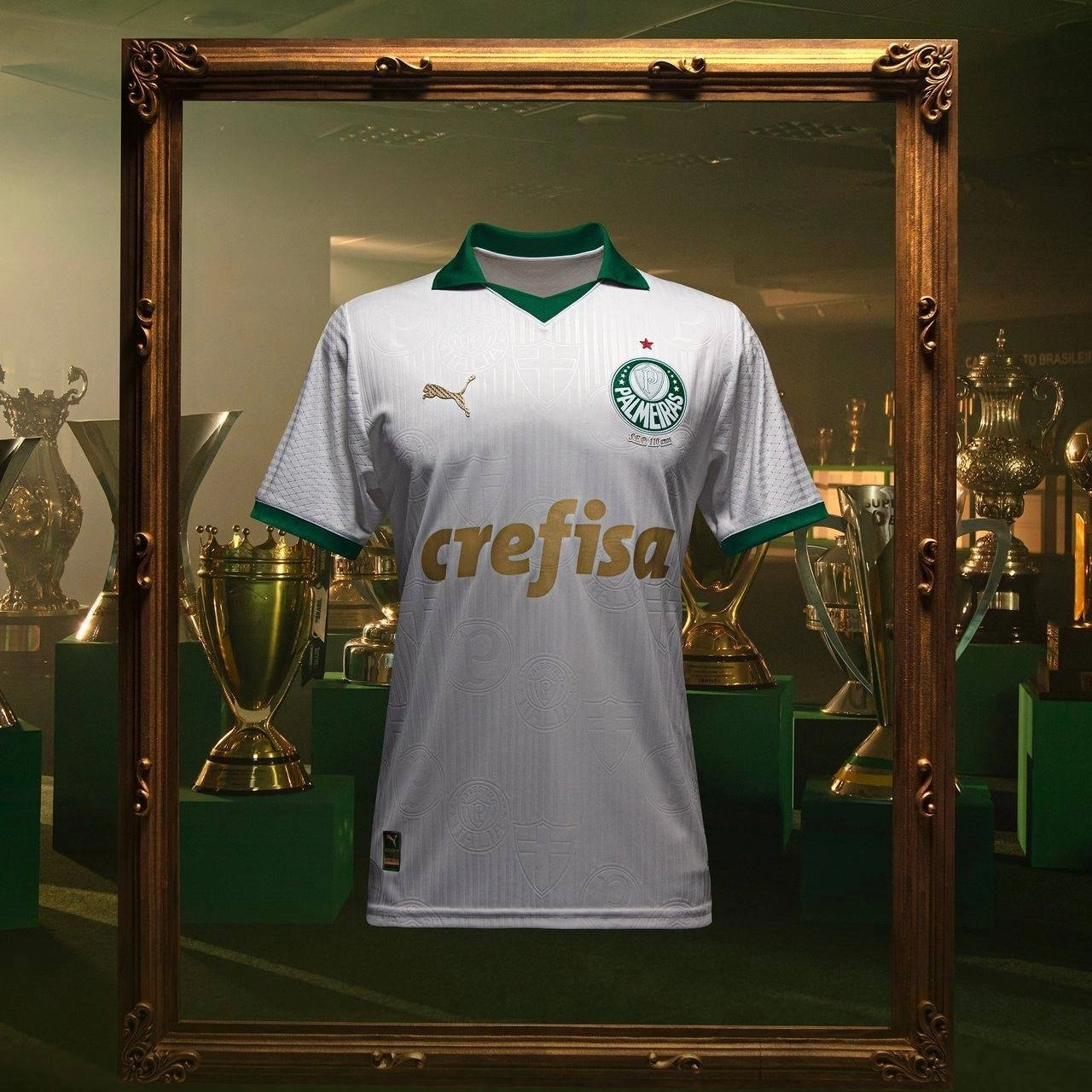 Camisa Palmeiras II 24/25 sn° Torcedor Puma Masculina - Branco