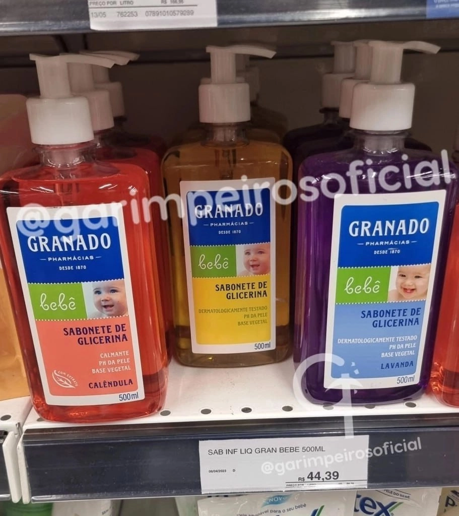 Granado - Sabonete Líquido Bebê Lavanda 500ml