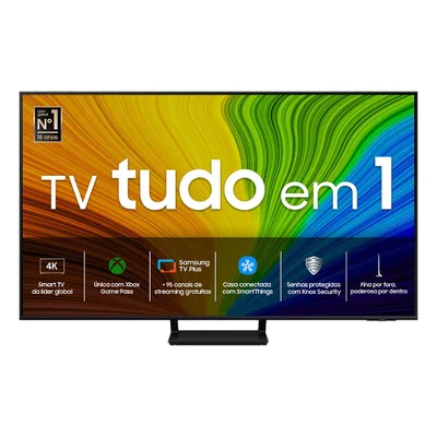 Smart TV 55 Polegadas Samsung QLED 4K 2024, com Alexa Built In e Som em Movimento Virtual