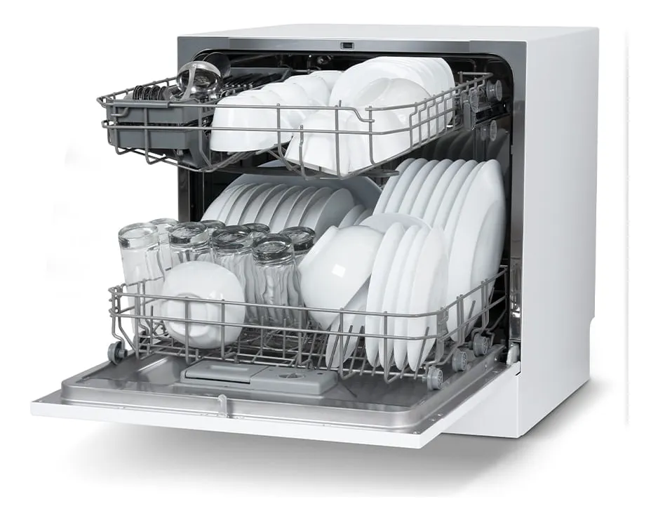 Midea DWA08B1 cor branco 127V 780W lava louças 8 serviços
