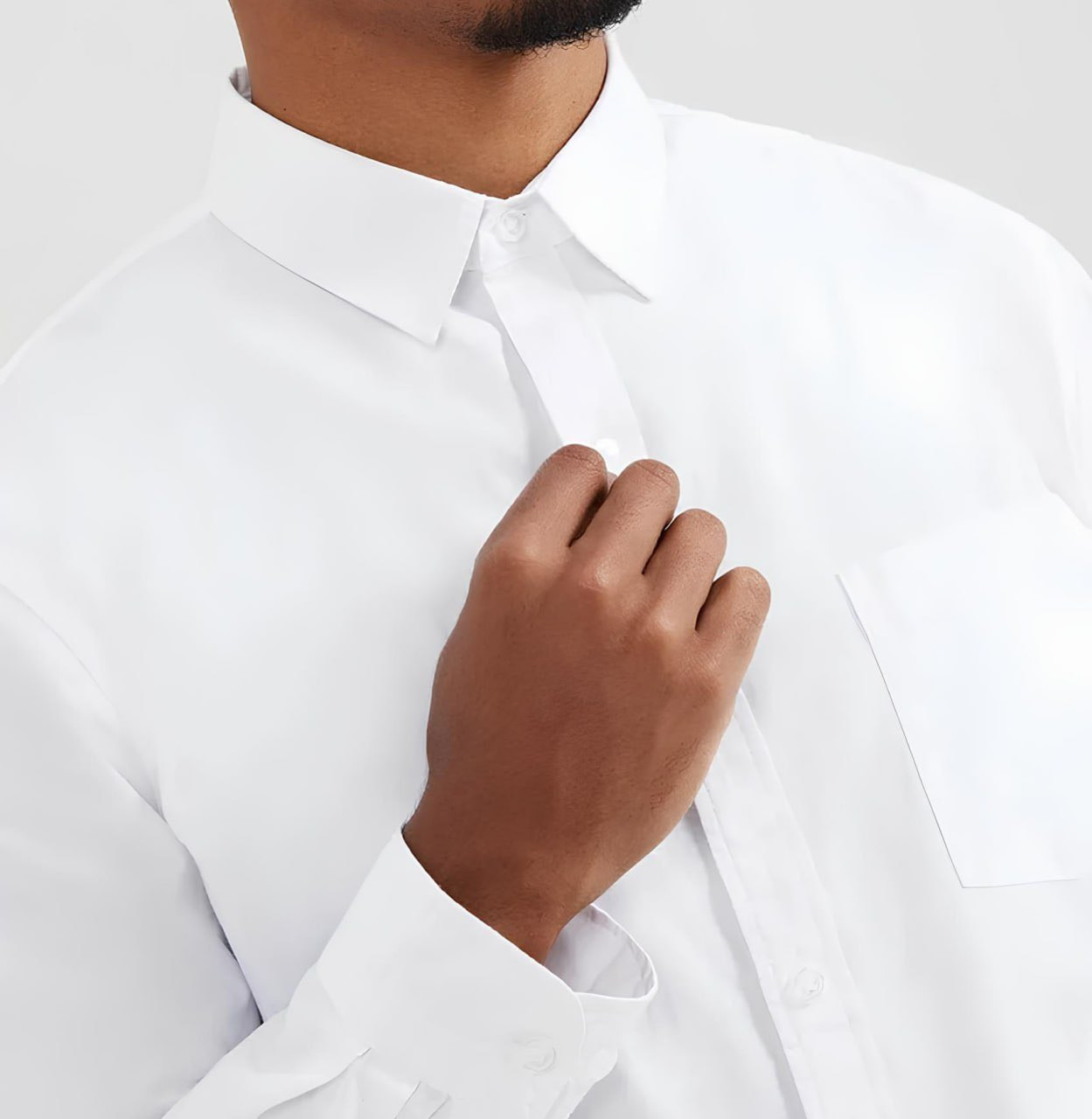 Camisa Básica Masculina Manga Longa Em Algodão Hering Adulto
