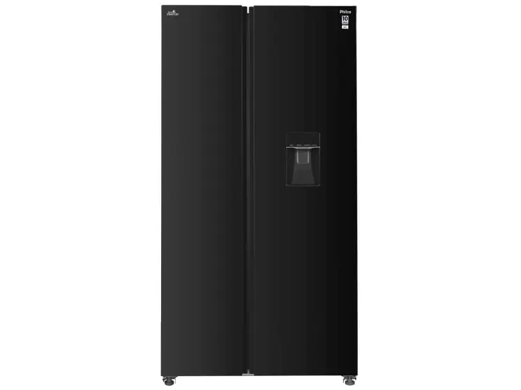 Geladeira/Refrigerador Philco Frost Free Side By Side Preto 434L PRF43A