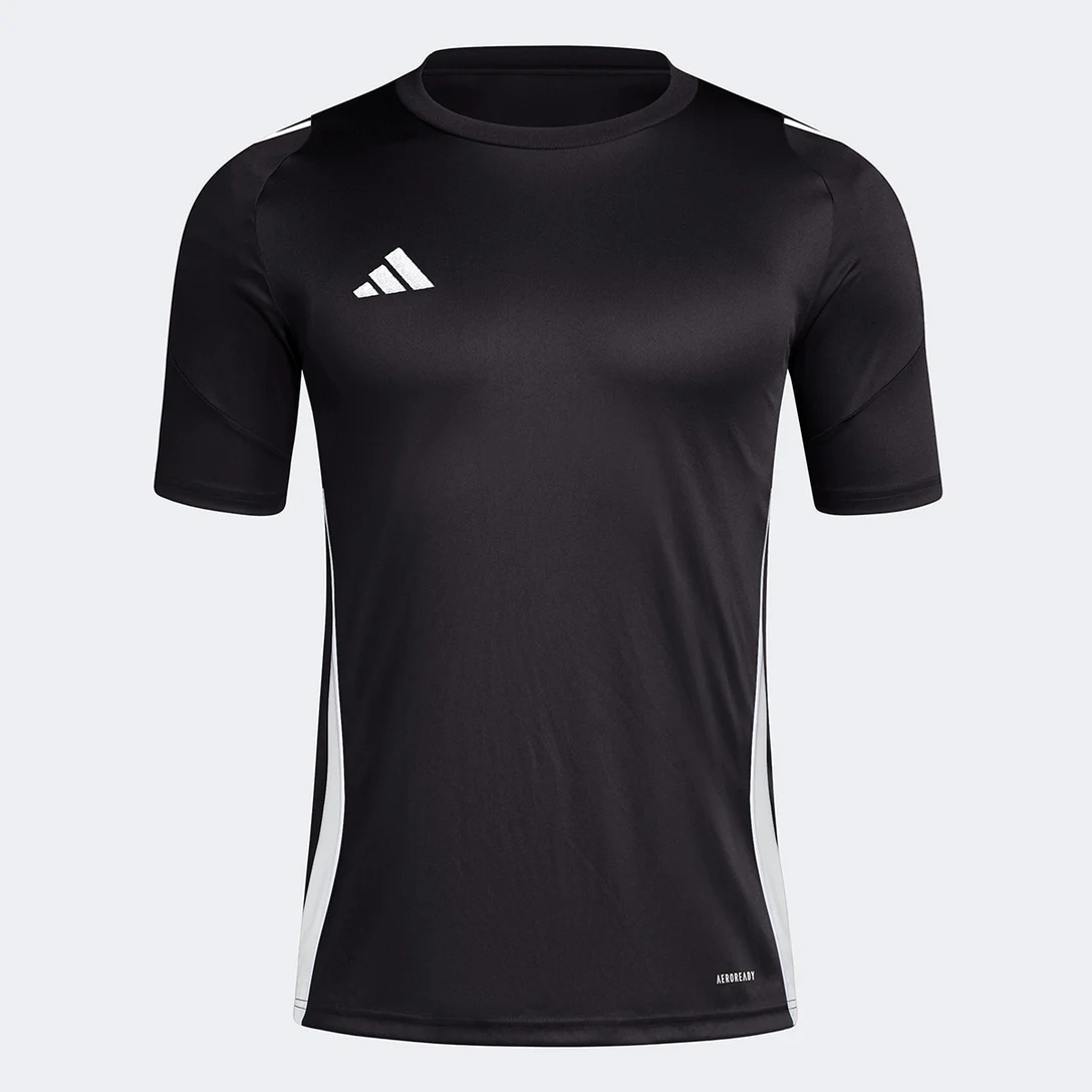Camisa Adidas Tiro 24 Masculina - Preto+Branco