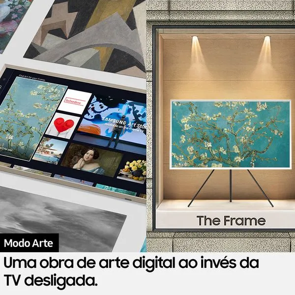 Samsung Smart TV 32" QLED The Frame 2023 LS03C