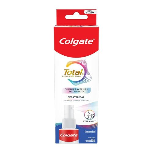 Colgate Spray Bucal Total 12 Spray Bucal Com Agentes Antibacterianos 60Ml