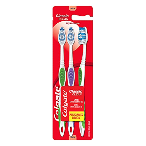 Colgate Escova Dental Classic Clean 3Unid Promo Leve 3 Pague 2