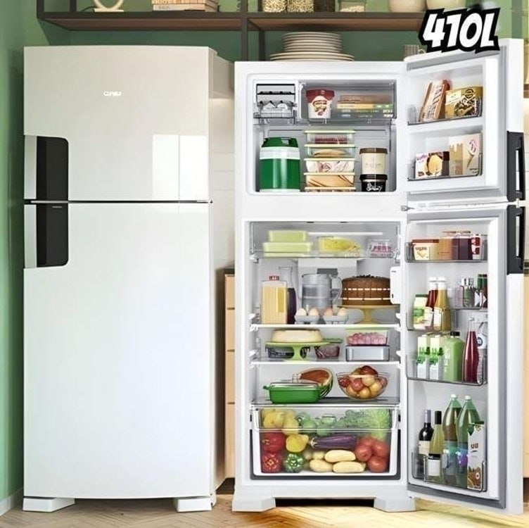 Geladeira/Refrigerador Consul Frost Free Duplex Branca 410L CRM50LB - 220V