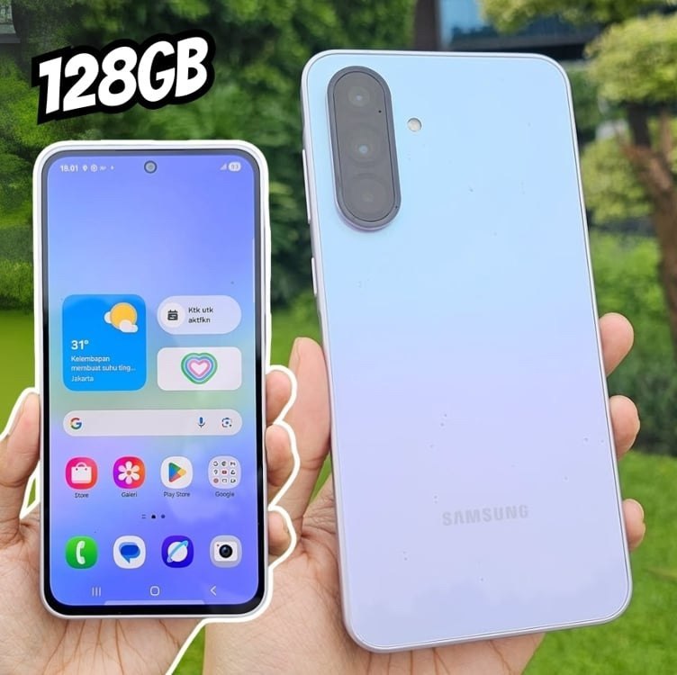 Celular Samsung Galaxy A36 5G 128GB, 6GB RAM, Câmera 50MP, IP67, Super AMOLED 6.7", Recursos AI, Verde